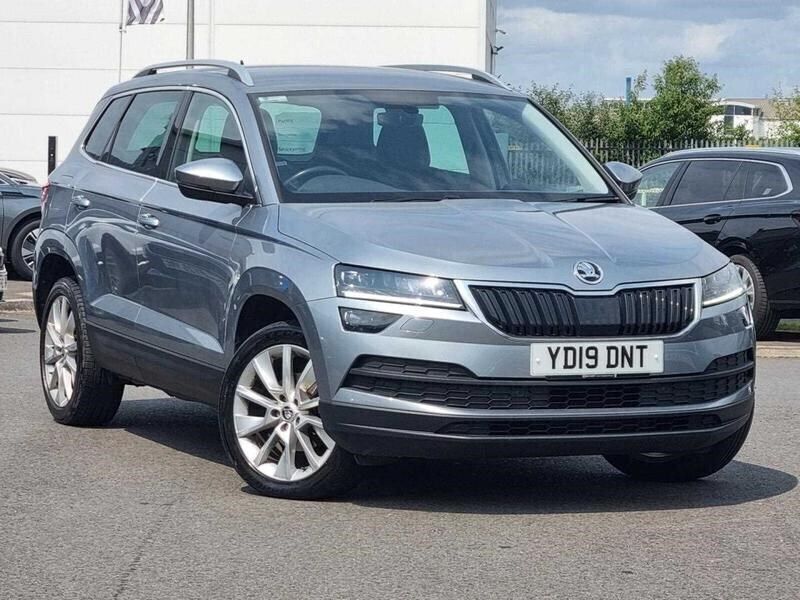 Business grey Used 2019 Skoda Karoq SE L SUV | £16,250 (Fair price) - Image 1/4