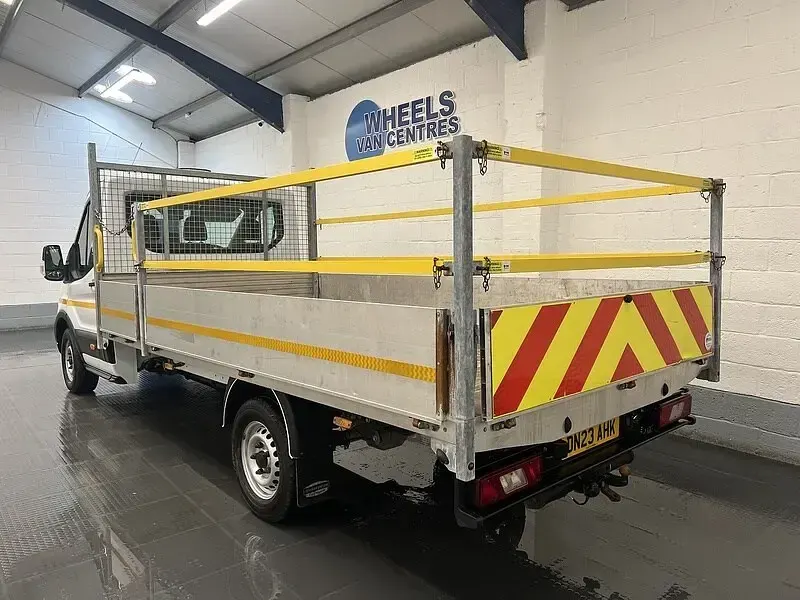 Used Ford Transit 130 HP (95 kW) 2023 White Cabriolet