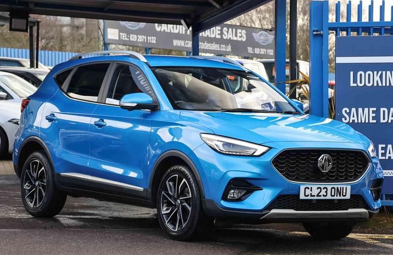 Used MG ZS Exclusive 106 HP (77 kW) 2023 Blue SUV