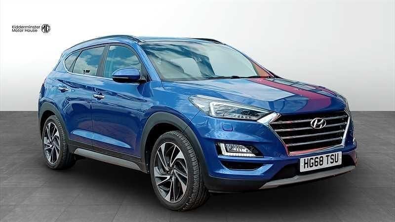 Blue Used 2019 Hyundai Tucson Premium SE SUV | £16,999 (A bit pricey) - Image 1/4
