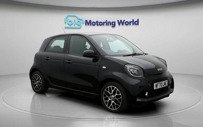 Black Used 2020 Smart ForFour Electric Drive Prime Exclusive Hatchback | £7,800 (Fair price) - Image 1/4