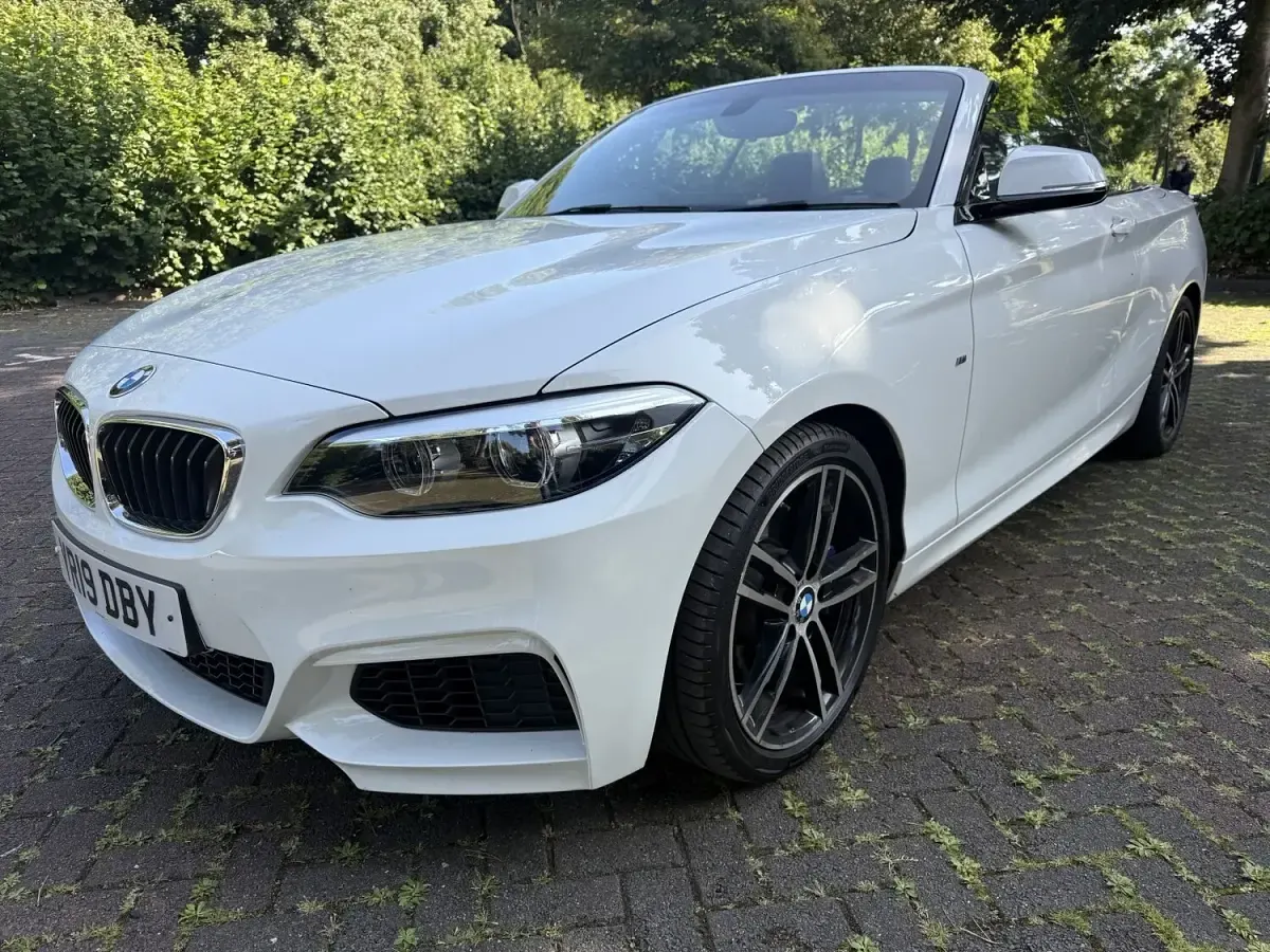 Used BMW 218 M Sport 2019 White Cabriolet