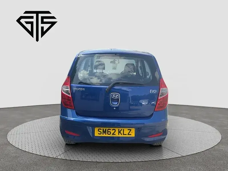Used Hyundai i10 Active 2012 Blue Hatchback