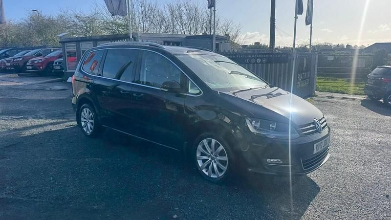 Used VW Sharan SEL 170 HP (125 kW) 2012 Black MPV
