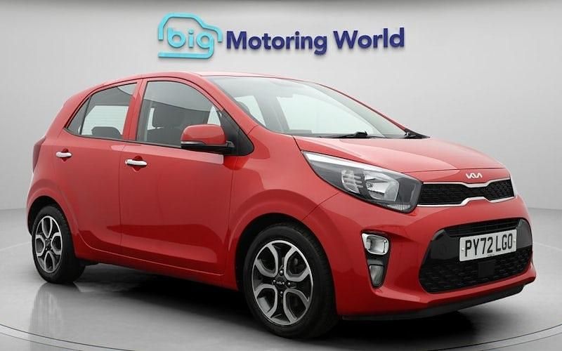 Used Kia Picanto 67 HP (49 kW) 2023 Red Hatchback