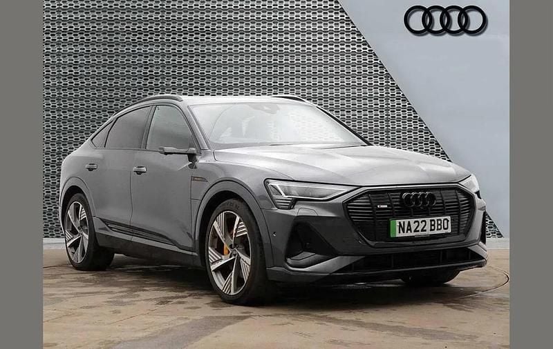 Grey Used 2022 Audi e-tron Sportback Comfort SUV | £35,798 - Image 1/4