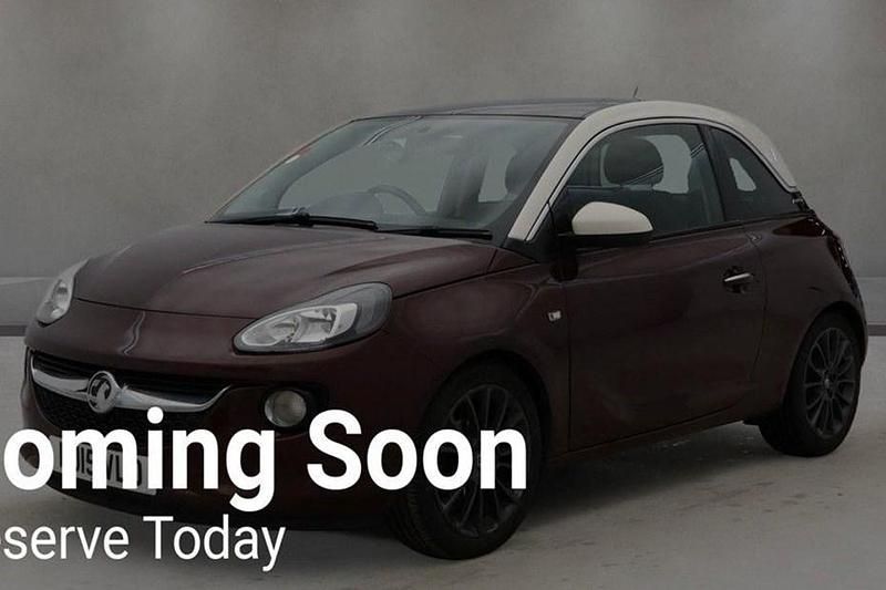 Used Vauxhall Adam Glam 70 HP (51 kW) 2015 Red Hatchback