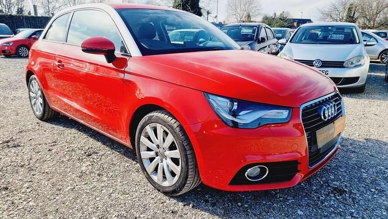 Red Used 2013 Audi A1 S-Line Hatchback | £6,775 (Super price) - Image 1/4