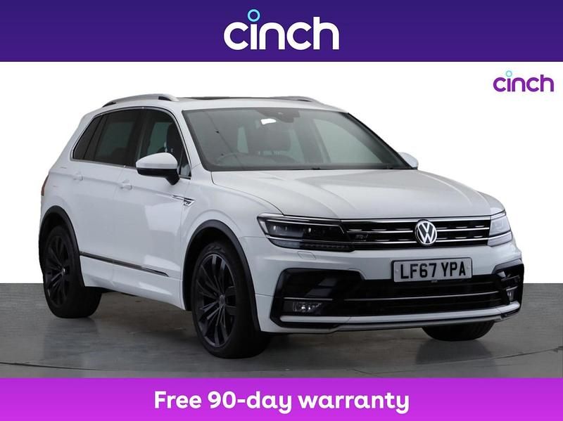 White Used 2017 VW Tiguan R-line SUV | £17,999 (Fair price) - Image 1/3