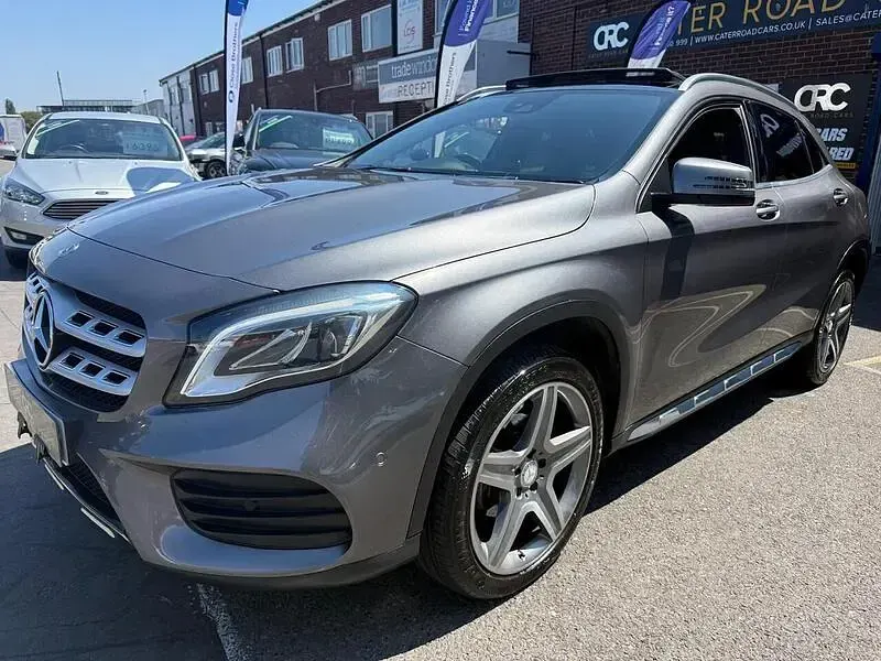 Used Mercedes GLA200 AMG line 136 HP (100 kW) 2017 Grey SUV