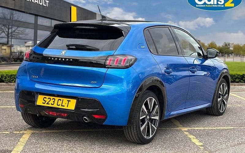 Used Peugeot 208 GTi 102 HP (75 kW) 2022 Blue Hatchback