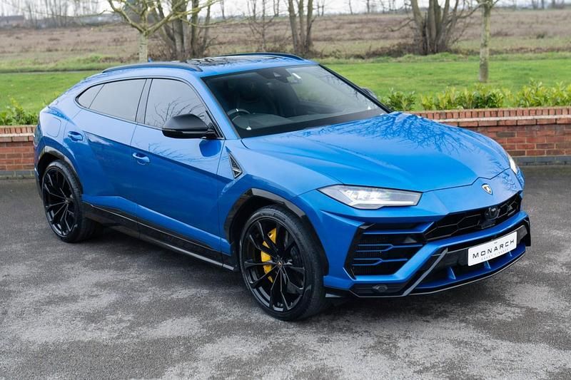 Used Lamborghini Urus 2018 Blue SUV