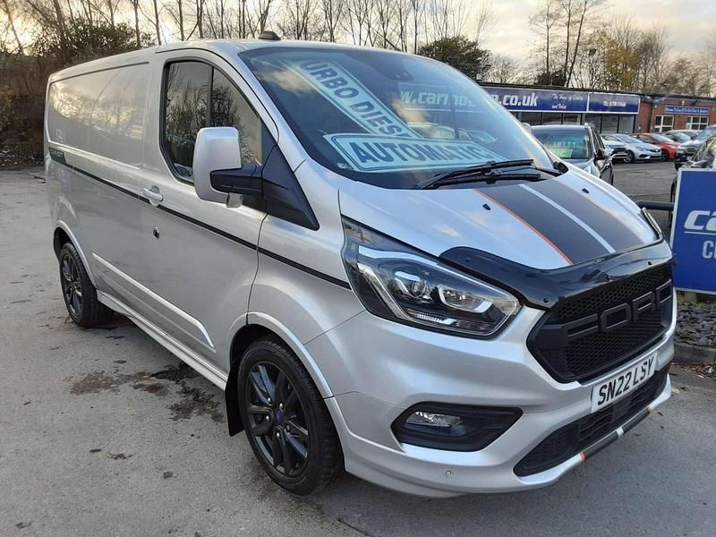 Used Ford Transit Custom Sport 185 HP (136 kW) 2022 Silver Van