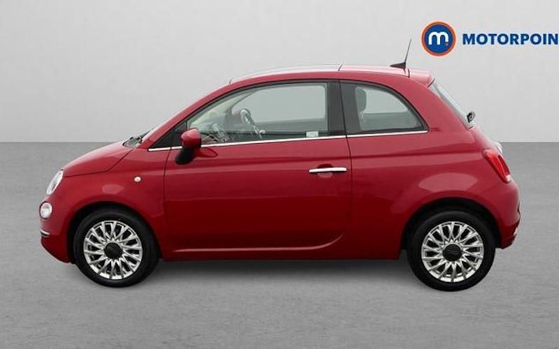 Used Fiat 500 Lounge 69 HP (50 kW) 2019 Red Hatchback