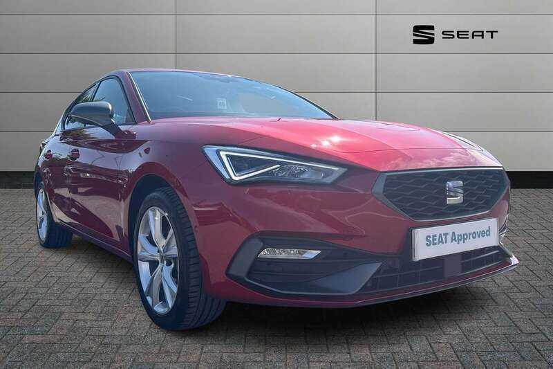 Red Used 2024 Seat Leon FR Hatchback | £22,699 (Expensive) - Image 1/4