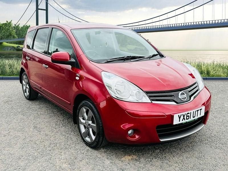 Red Used 2011 Nissan Note N-TEC MPV | £3,490 (Fair price) - Image 1/4