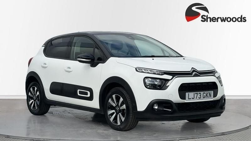 White Used 2024 Citroën C3 PureTech Hatchback | £13,999 (Good price) - Image 1/4
