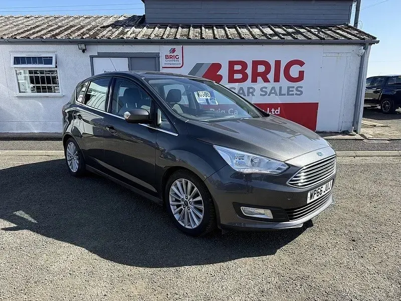 Usado Ford C-MAX Titanium 120 HP (88 kW) 2017 Cinzento Monovolume