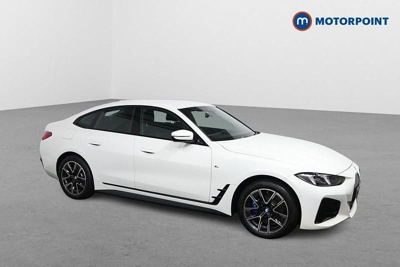 White Used 2025 BMW i4 M Sport Sedan | £32,149 (Super price) - Image 1/4