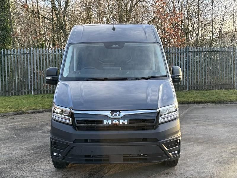 New MAN TGE 2026 Grey Van