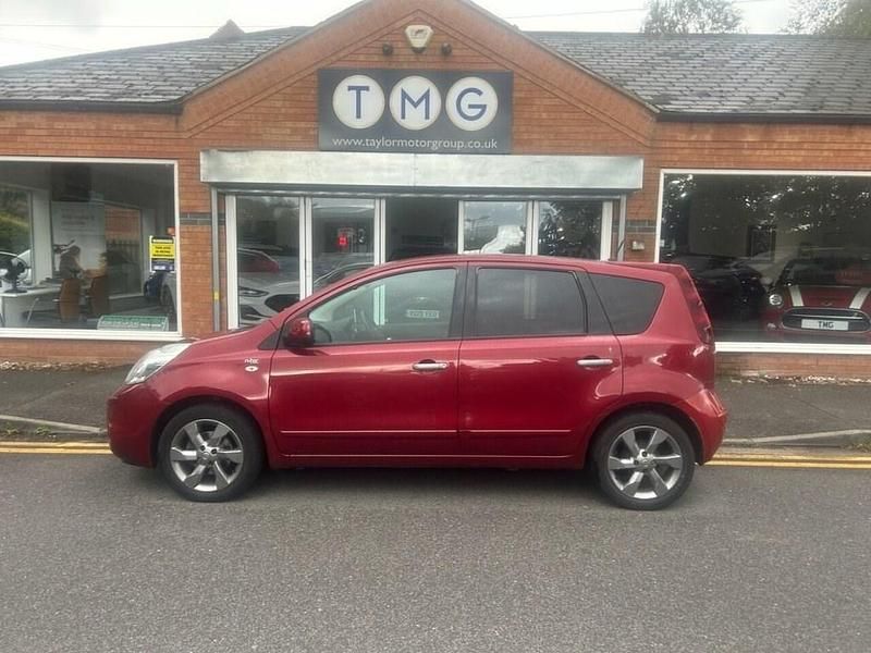 Red Used 2010 Nissan Note N-TEC MPV | £4,995 (Expensive) - Image 1/4