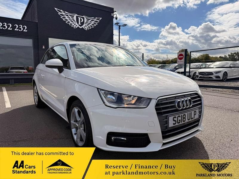 White Used 2018 Audi A1 Sport Hatchback | £10,795 (Fair price) - Image 1/4