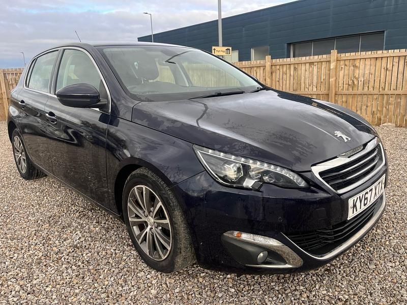 Blue Used 2017 Peugeot 308 Allure Hatchback | £4,195 (Fair price) - Image 1/4