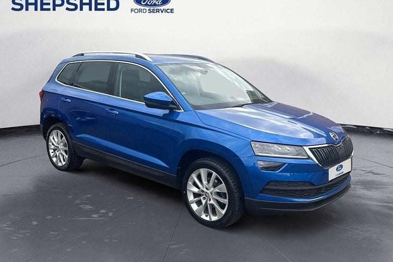 Blue Used 2021 Skoda Karoq SE L SUV | £16,550 (Fair price) - Image 1/1