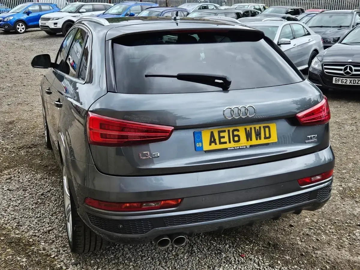 Used Audi Q3 S-line plus 184 HP (135 kW) 2016 Grey SUV
