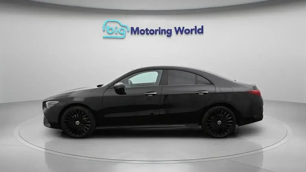 Used Mercedes CLA250e AMG line 218 HP (160 kW) 2024 Black Coupe