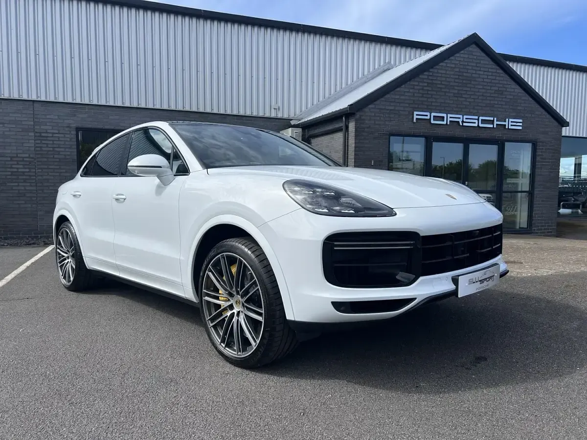 Used Porsche Cayenne Turbo 2019 White SUV