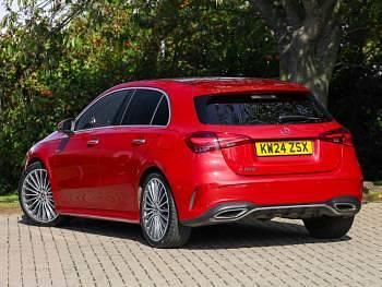 Used Mercedes A200 AMG Line Premium Plus 163 HP (119 kW) 2024 Red Hatchback