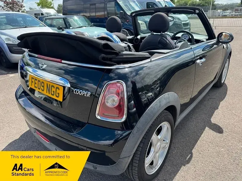 Used Mini Cooper Cabriolet 2009 Black Cabriolet