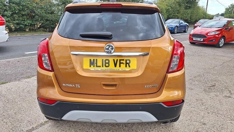 Used Vauxhall Mokka X Elite 140 HP (102 kW) 2018 Orange SUV