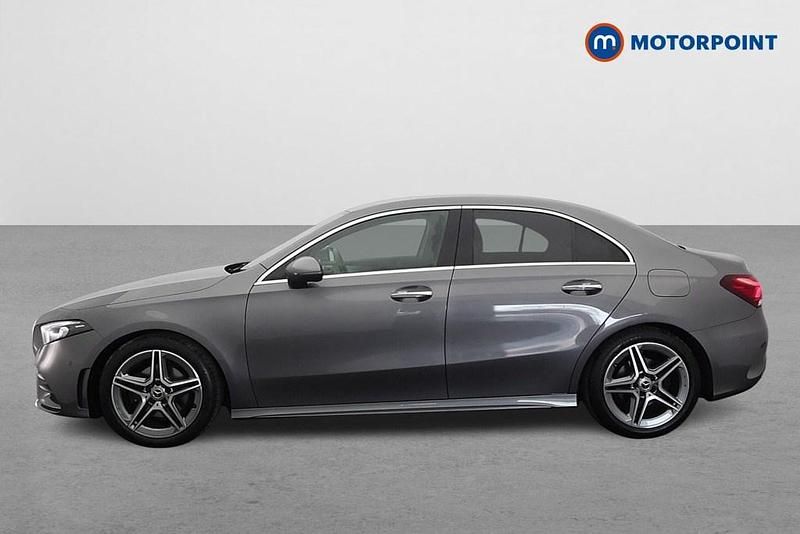 Used Mercedes A200 AMG Line Premium 163 HP (119 kW) 2019 Grey Sedan