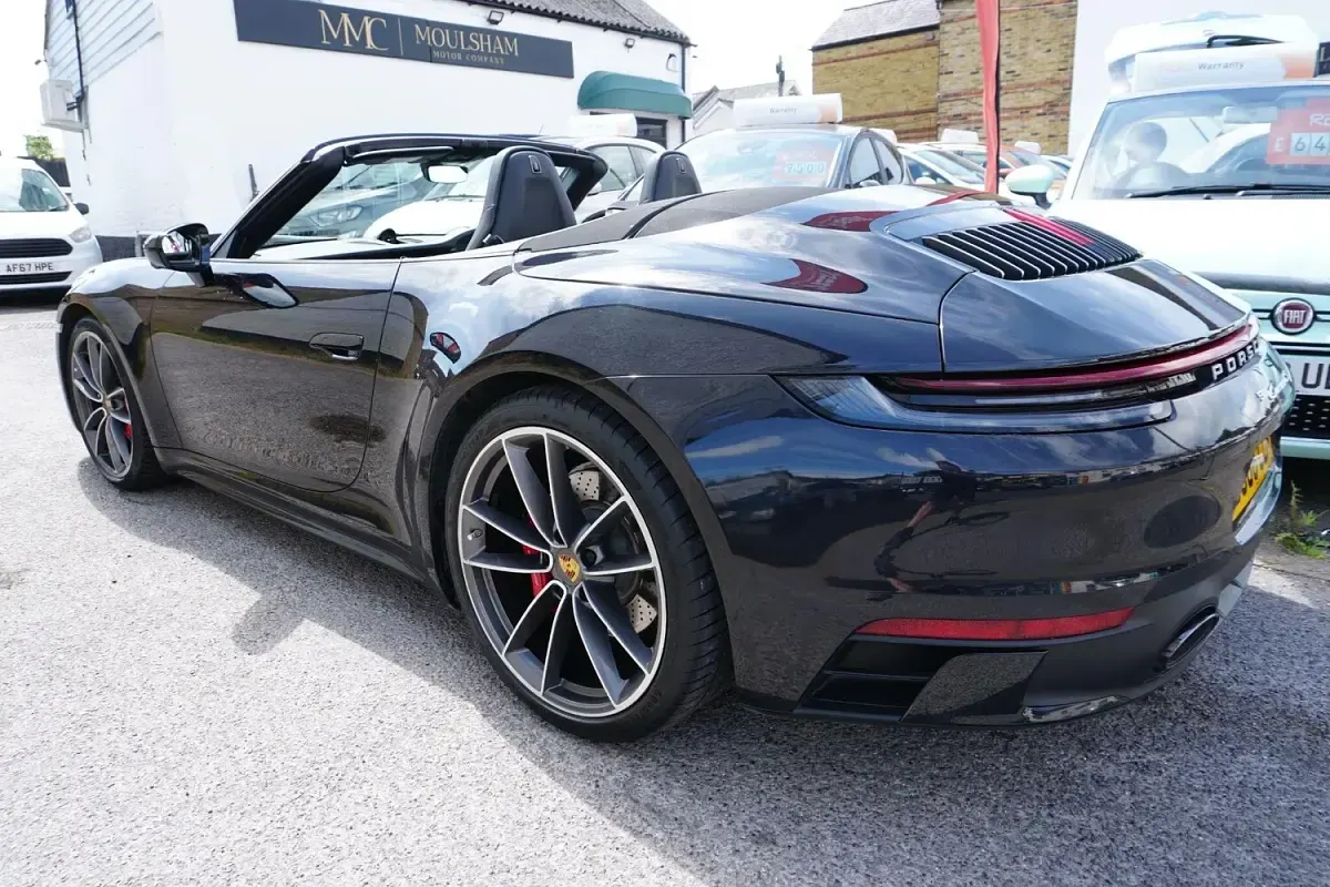 Used Porsche 911 Carrera 4S Cabriolet 2020 Black Cabriolet