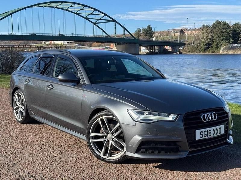 Used Audi A6 Black Edition 190 HP (139 kW) 2016 Grey Estate