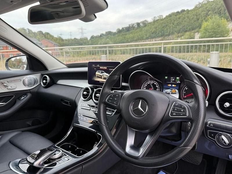 Used Mercedes C350e Premium Plus 293 HP (215 kW) 2017 Black Estate