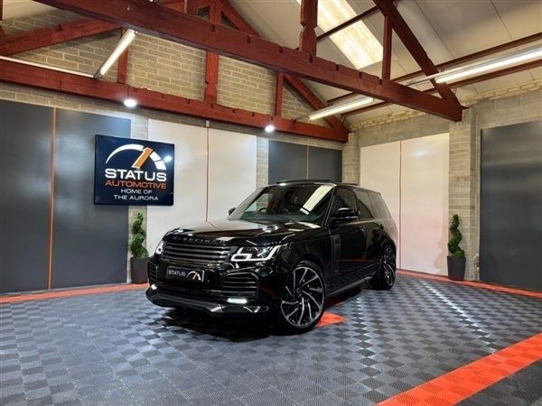 Santorini black Used 2020 Land Rover Range Rover Autobiography SUV | £63,980 - Image 1/1