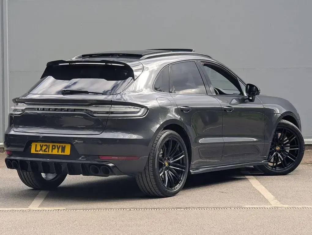 Used Porsche Macan Turbo 2021 Grey SUV