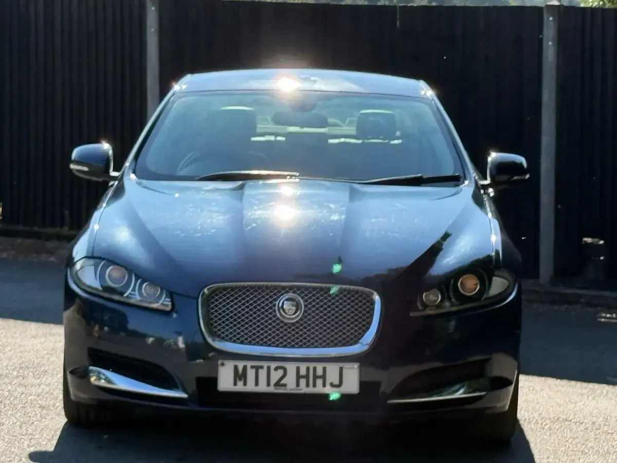 Used Jaguar XF Luxury 2012 Blue Sedan