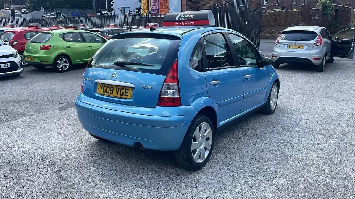 Used Citroën C3 Exclusive 2009 Blue Hatchback