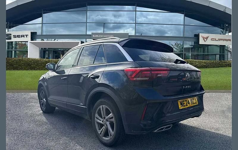 Usado VW T-Roc R-line 150 HP (110 kW) 2024 Preto SUV