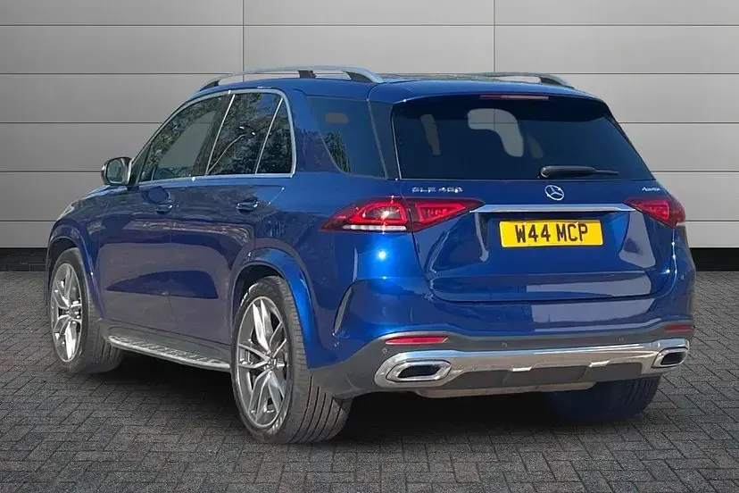 Used Mercedes GLE450 AMG AMG line 384 HP (282 kW) 2020 Blue SUV