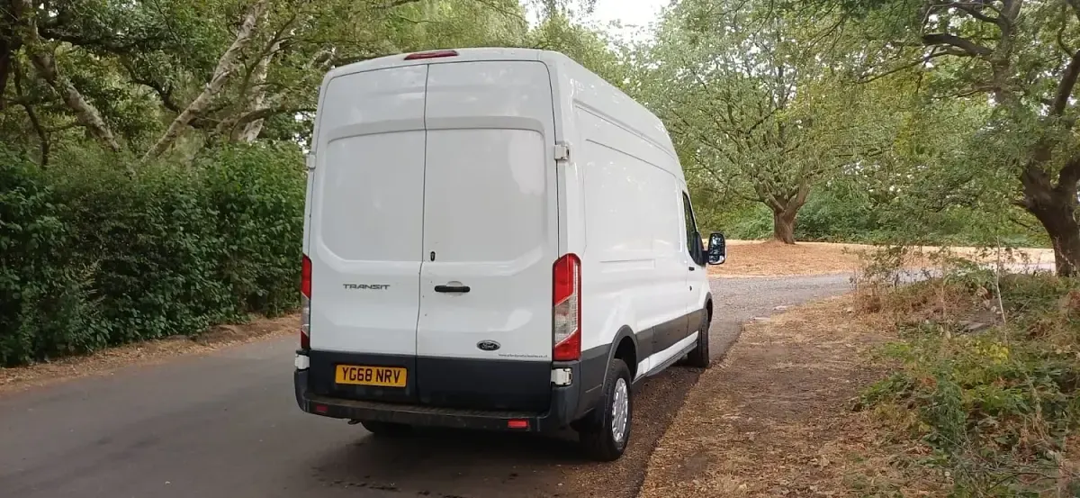 Used Ford Transit 130 HP (95 kW) 2018 White Van