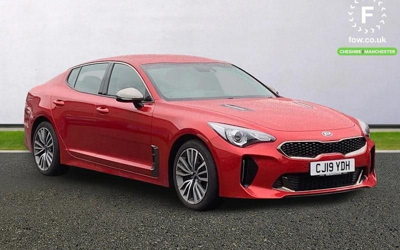 Used Kia Stinger GT-Line 247 HP (181 kW) 2019 Red Hatchback