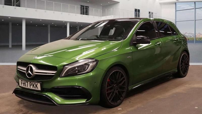 Used Mercedes A45 AMG 2017 Green Hatchback