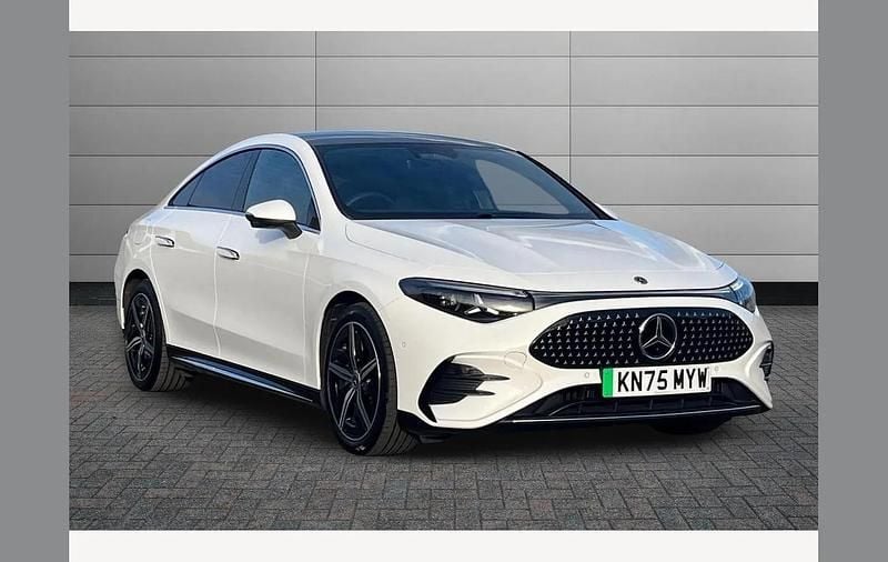 Used Mercedes CLA 250+ AMG line 200 kW (272 HP) 2025 White Sedan
