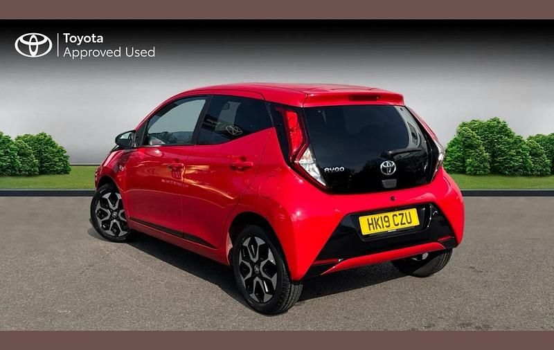 Used Toyota Aygo Trend 72 HP (52 kW) 2019 Red pop Hatchback