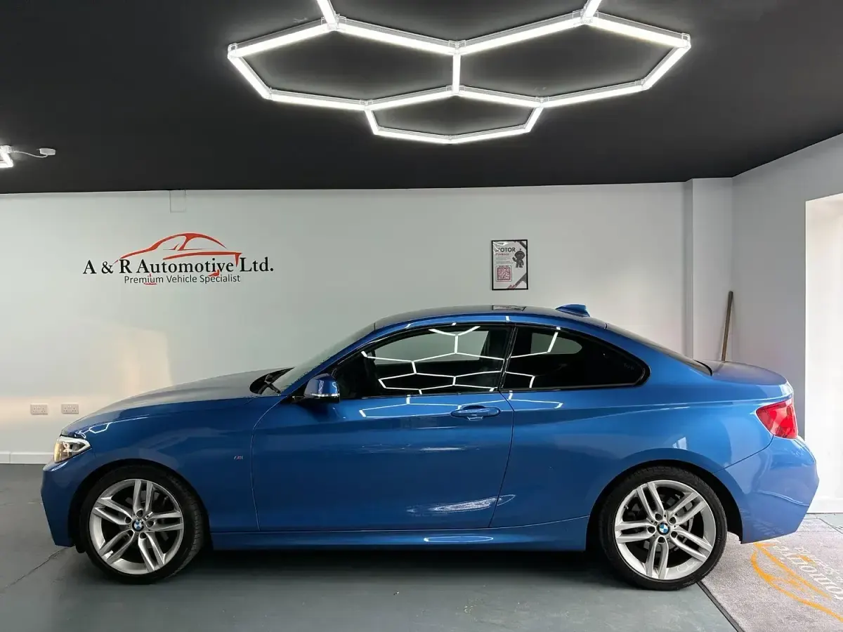 Used BMW 220 M Sport 190 HP (139 kW) 2015 Blue Coupe